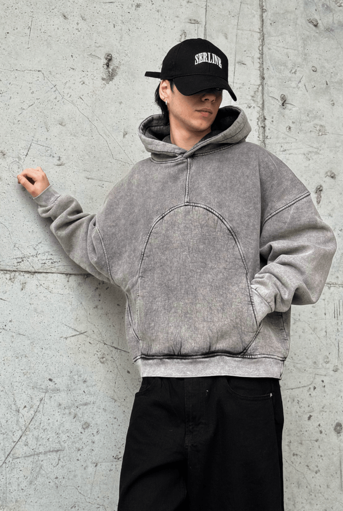 Premium Acid Wash Oversize Hoodie