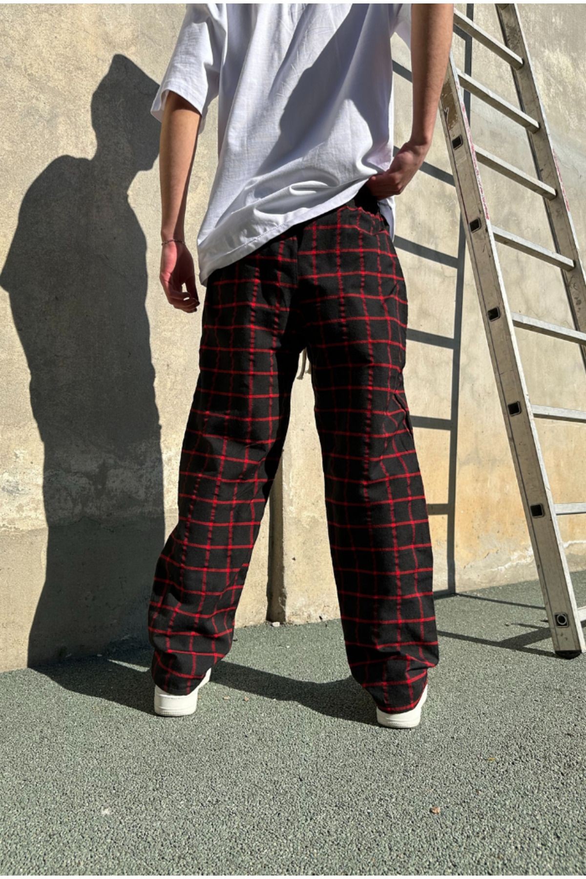 Ekose Kareli Pijama Eşofman