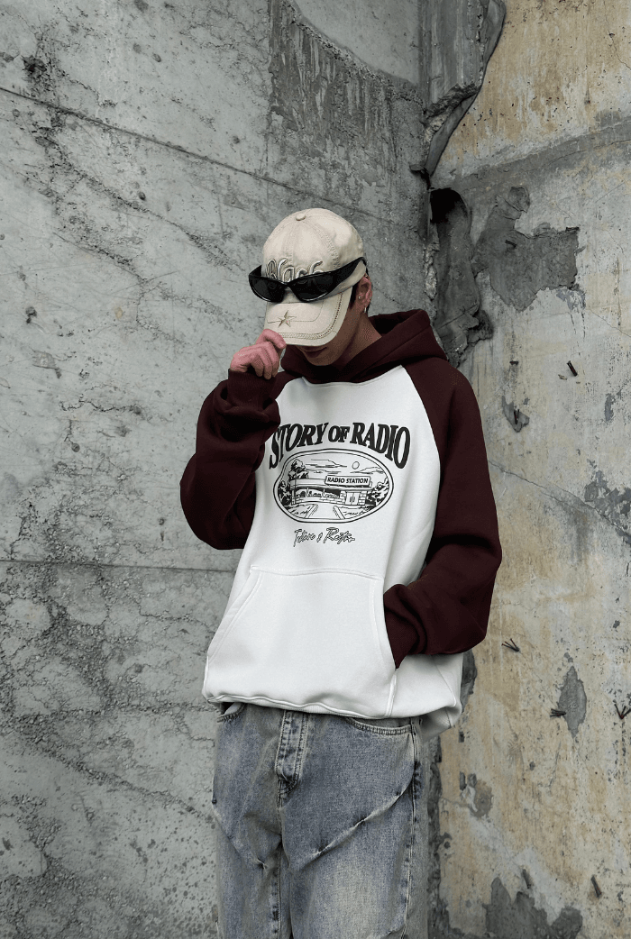 Story Of Radio Oversize Hoodie