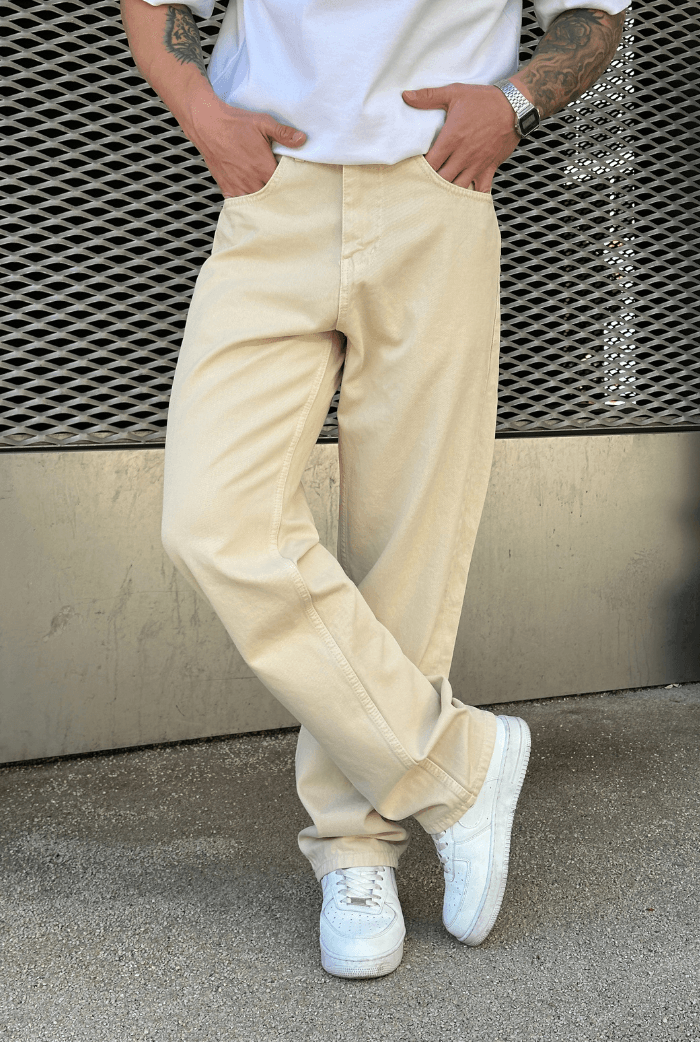 Basic Baggy Pantolon