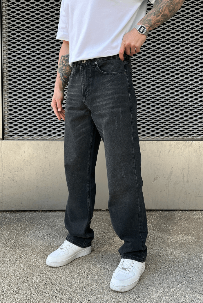 Antrasit Baggy Pantolon