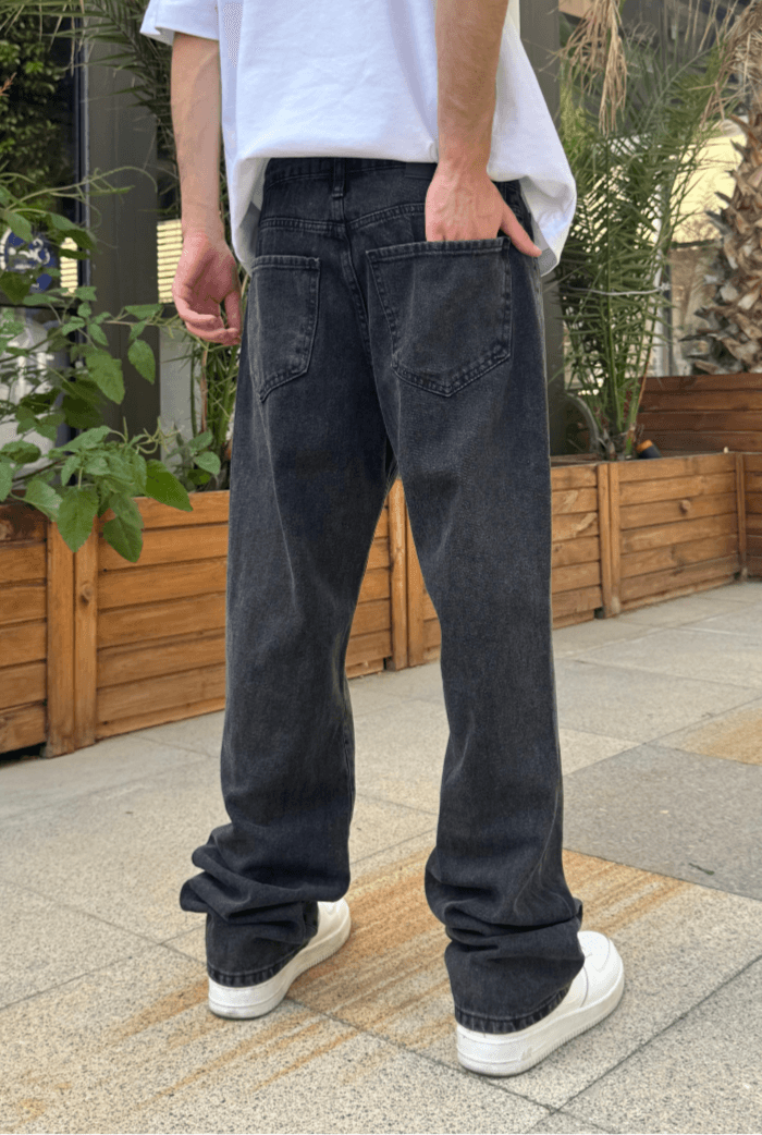 Antrasit Baggy Pantolon