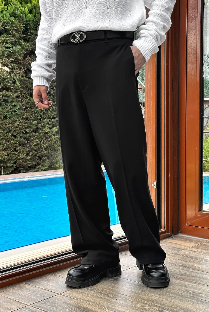 Premium Basic Baggy Kumaş Pantolon