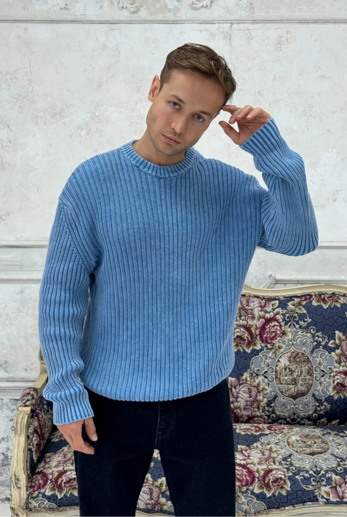 Acid Wash Oversize Kazak