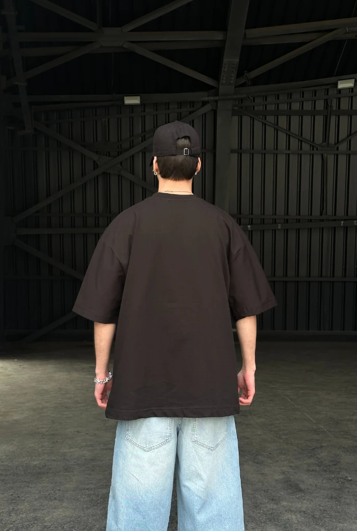 Represent Baskılı Oversize T-shirt