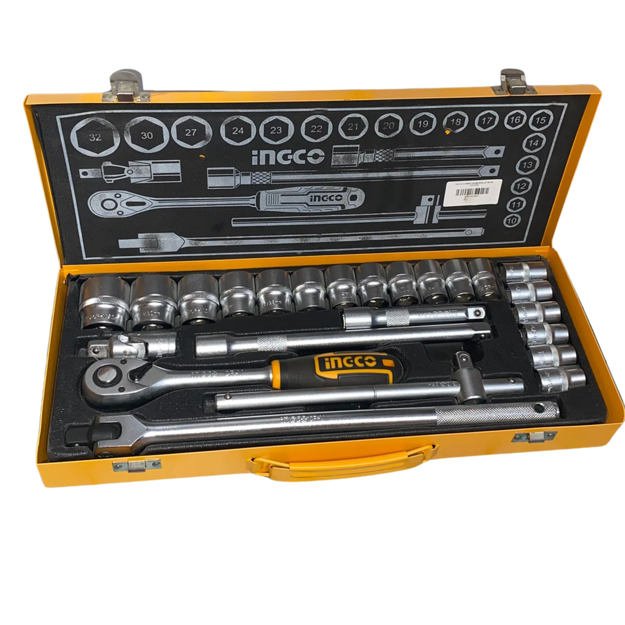  İNGCO LOKMA TAKIMI ENDÜSTRİYEL 1/2 10-32