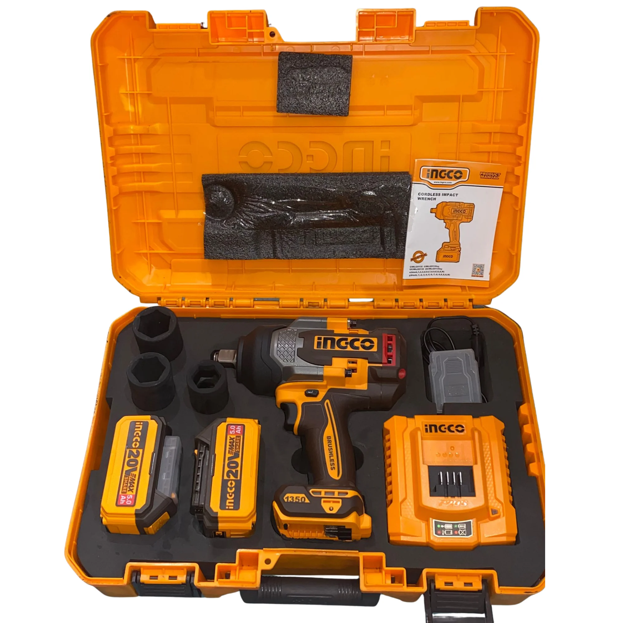 İNGCO 1350N TORKLU 5.0AH 2X