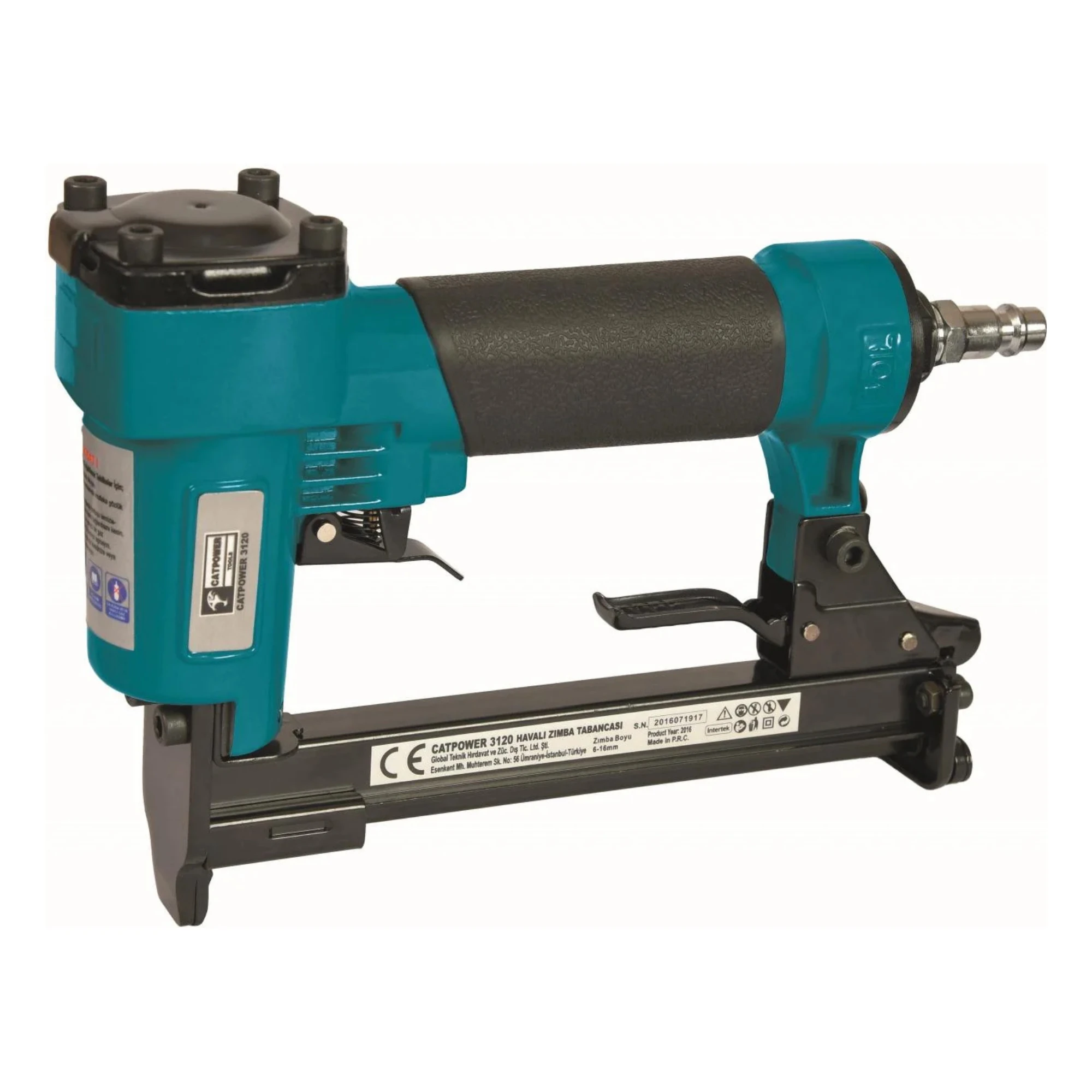 CATPOWER 3120 - ZIMBA TABANCASI HAVALI + CATPOWER 1111 Sessiz Ve Yağsız Kompresör 1 HP 6 LT