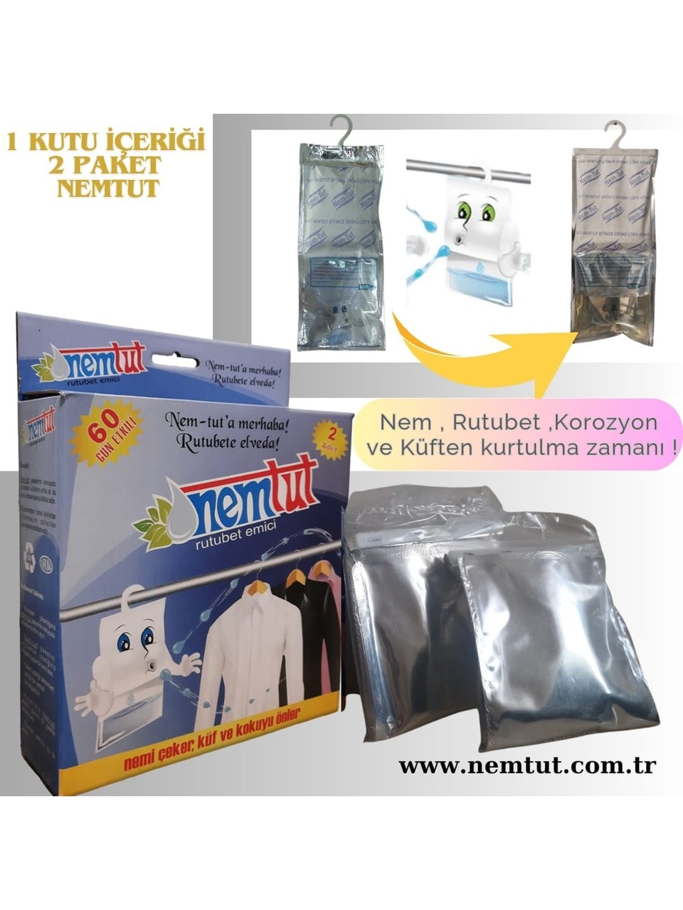 NEMTUT NEM VE RUTUBETE KARŞI ETKİLİ KÜF VE KOROZYON ÖNLEYİCİ