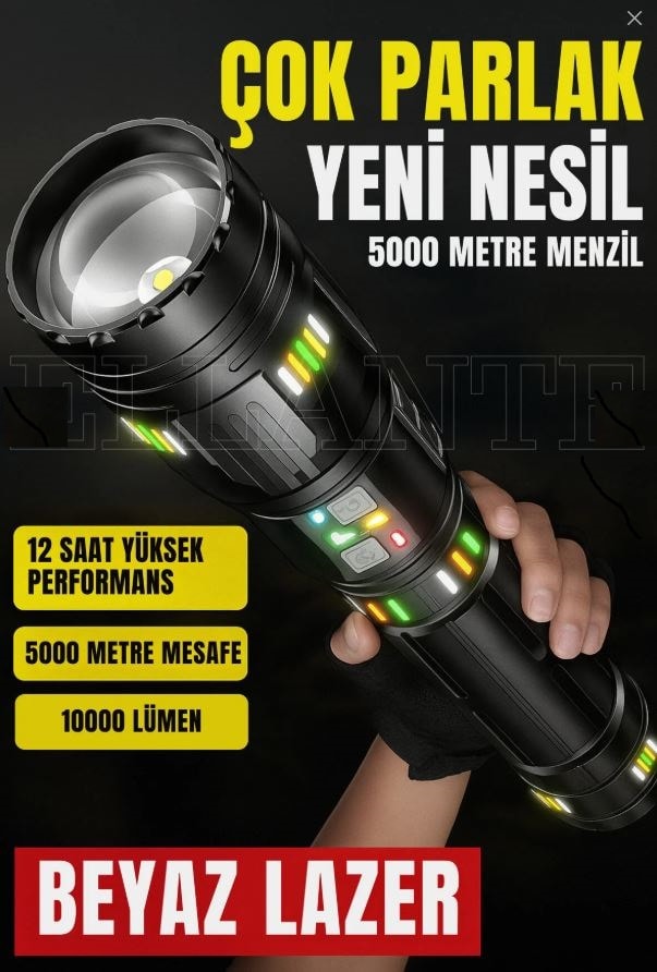 HASUMA SARJLI EL FENERI 10.000 LUMEN 30 W 