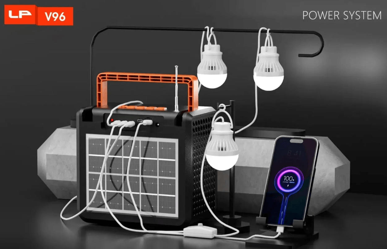 KT-SP22 10W SOLAR ÇOK AMAÇLI LED LAMBA 