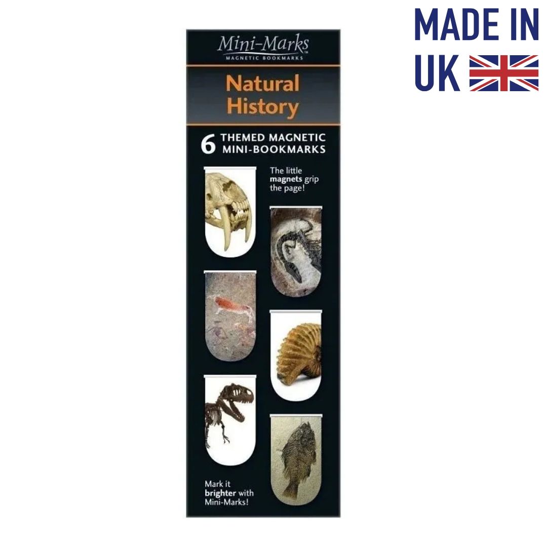 Mini-Marks Natural History Mıknatıslı Kitap Ayracı