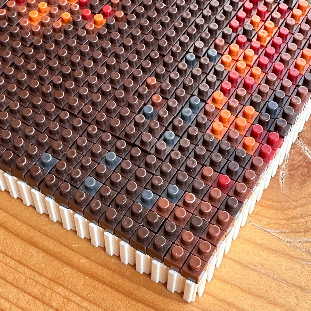 Mona Lisa 4096 Parça 3D Minyatür Puzzle