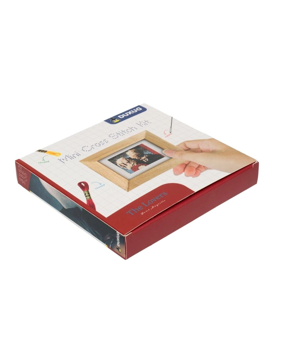 Aşıklar Ahşap Çerçeveli Kutulu Minyatür Etamin Kiti