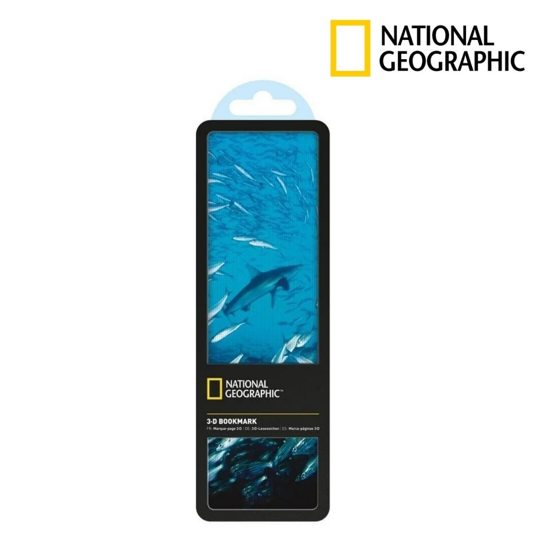 3-D Bookmark - Galápagos Shark Salemans Kitap Ayracı