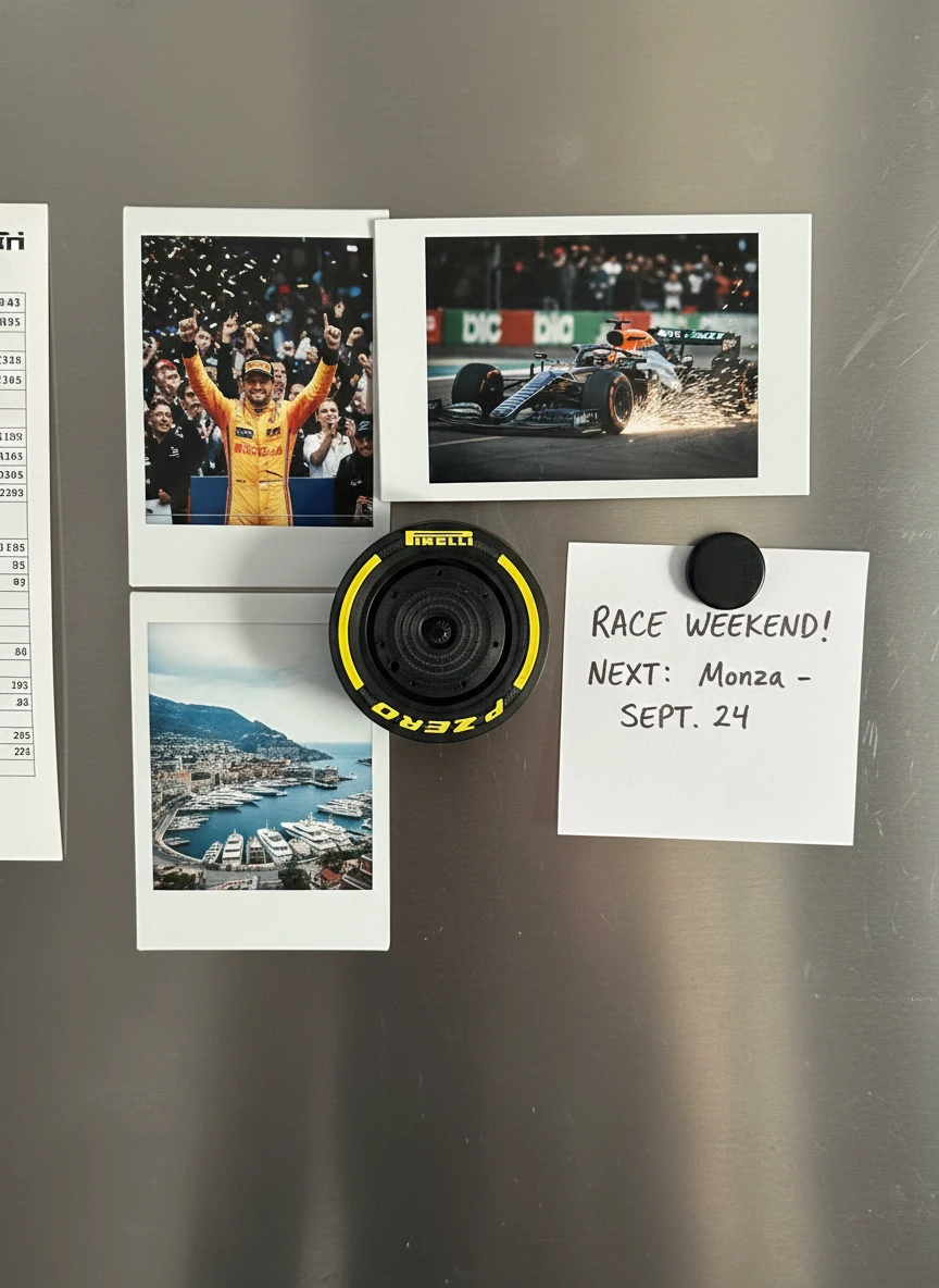 Formula1 P Zero Medium Buzdolabı Magneti