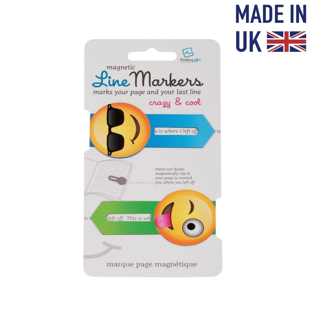 Linemarkers Crazy & Coll Kitap Ayracı