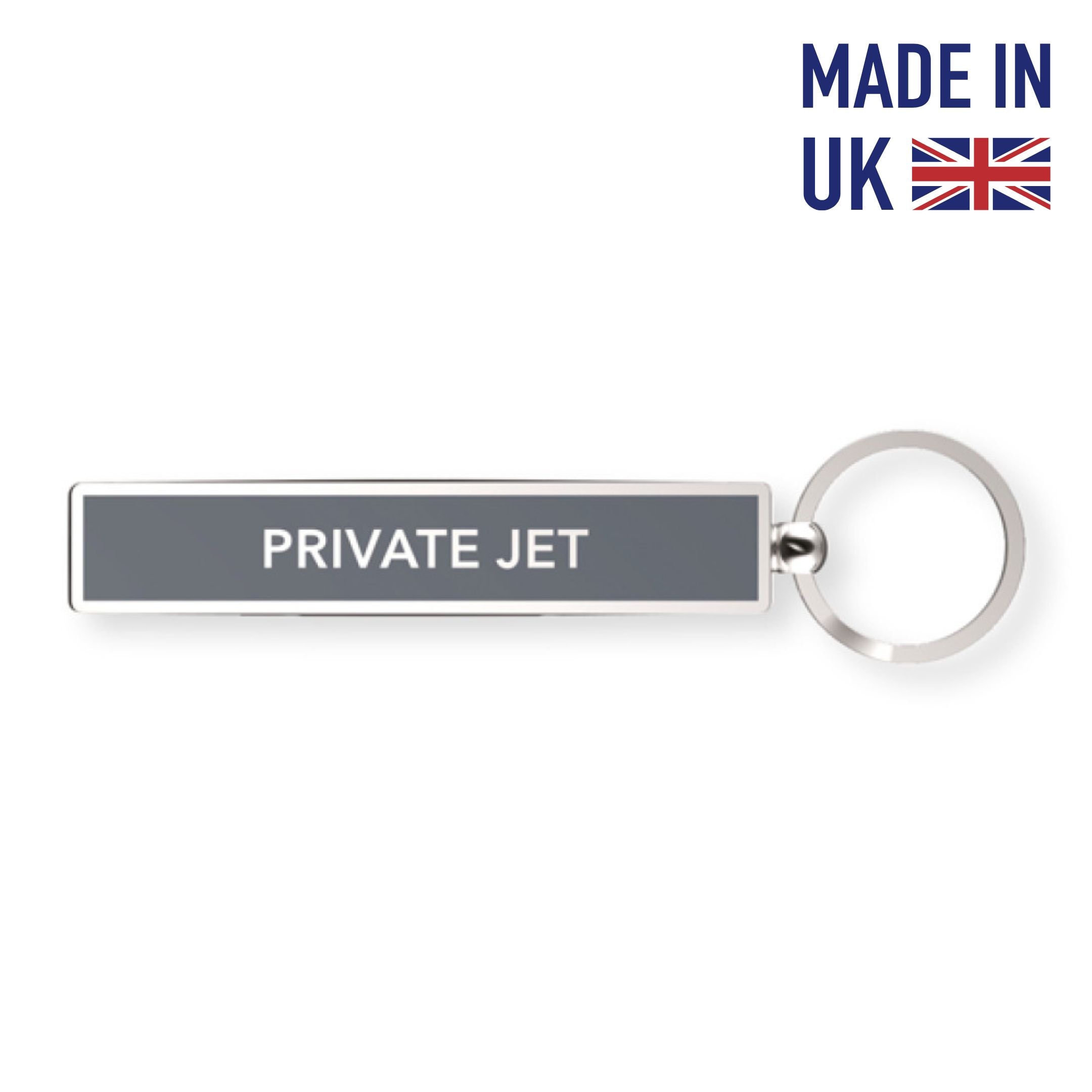 Show Offs Metal Anahtarlık  - Private Jet