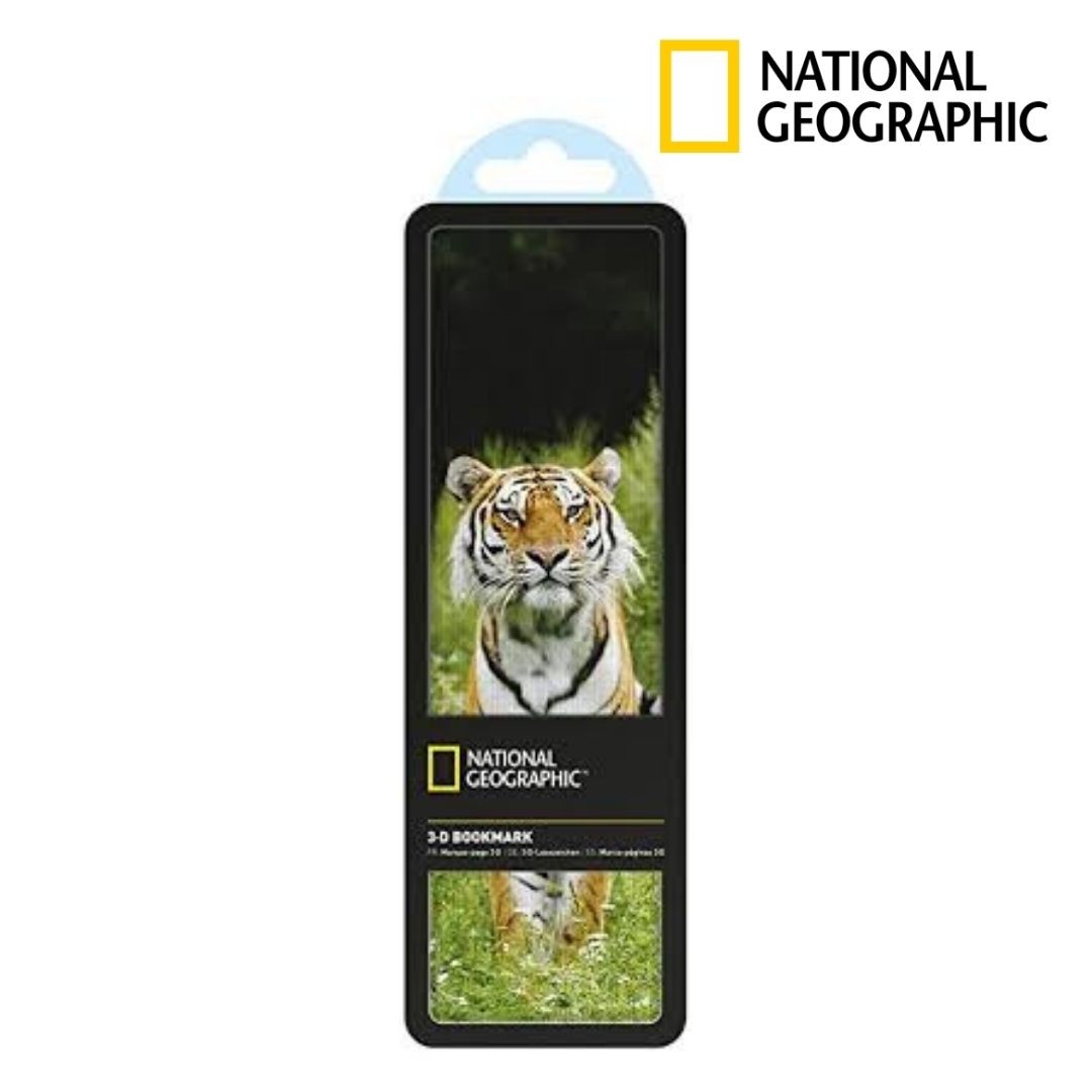 3-D Bookmark - Siberian Tiger Kitap Ayracı