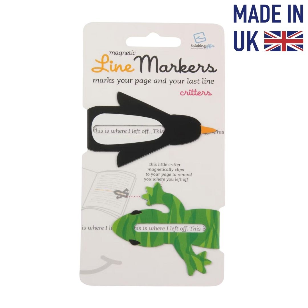 Linemarkers Critters  Kitap Ayracı
