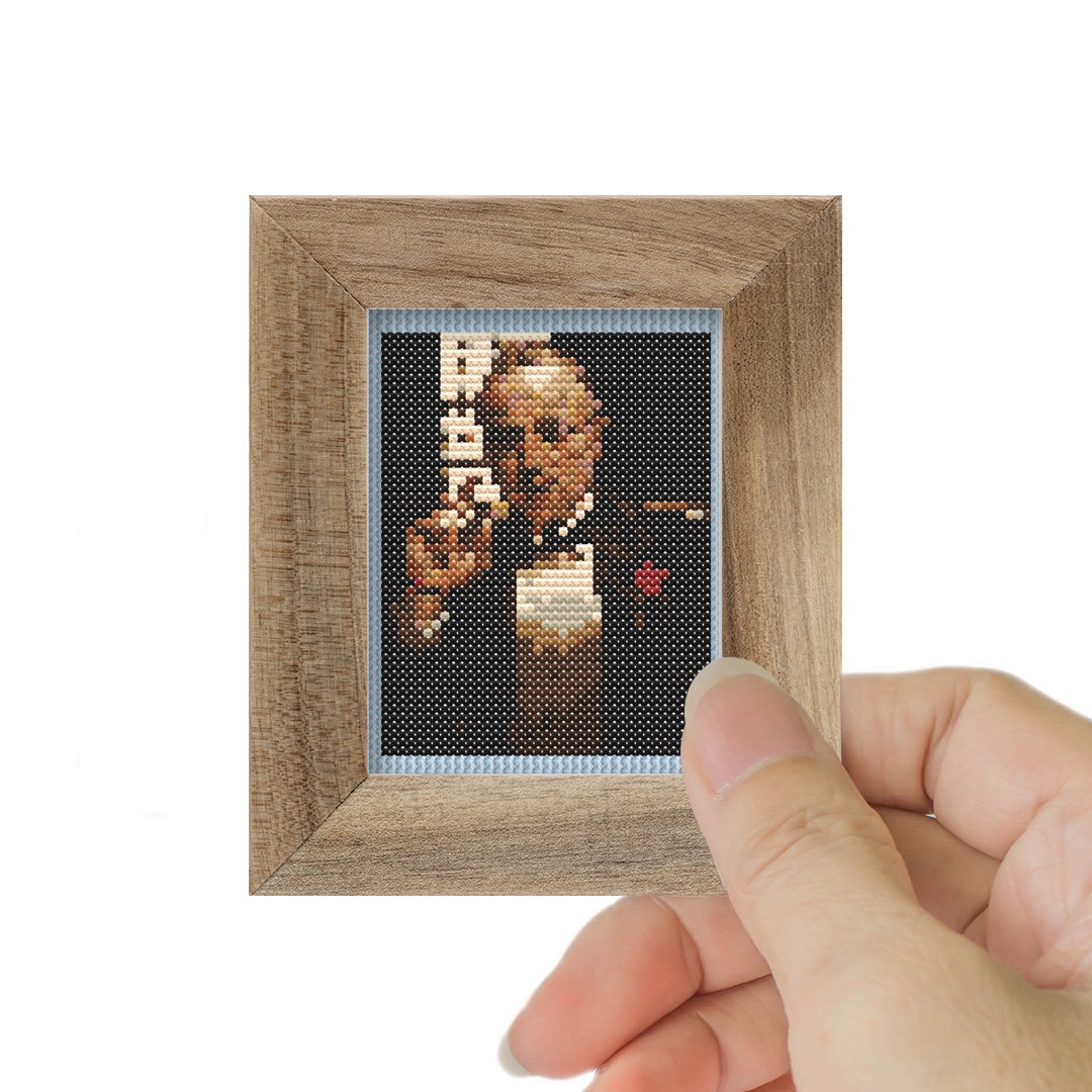 Baba DMC Muline Çerçevesiz Mini Etamin Kiti