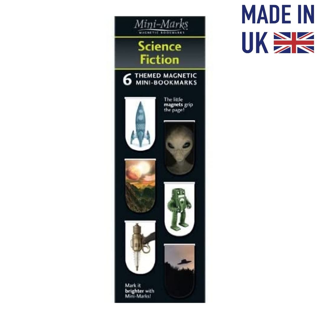 Mini-Marks Science Fiction Mıknatıslı Kitap Ayracı