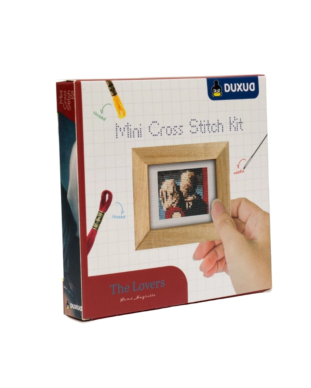 Aşıklar Ahşap Çerçeveli Kutulu Minyatür Etamin Kiti