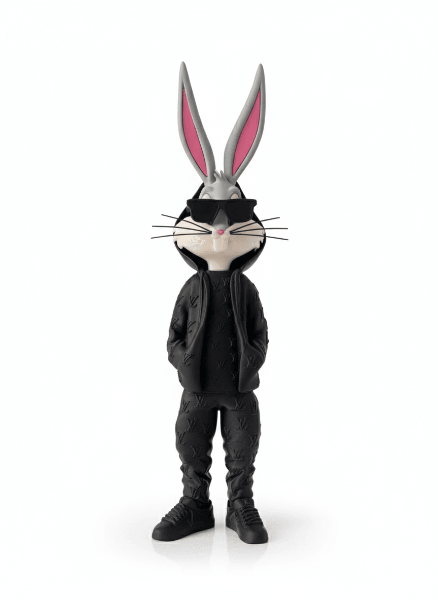 Bugs Bunny LV 3D figür
