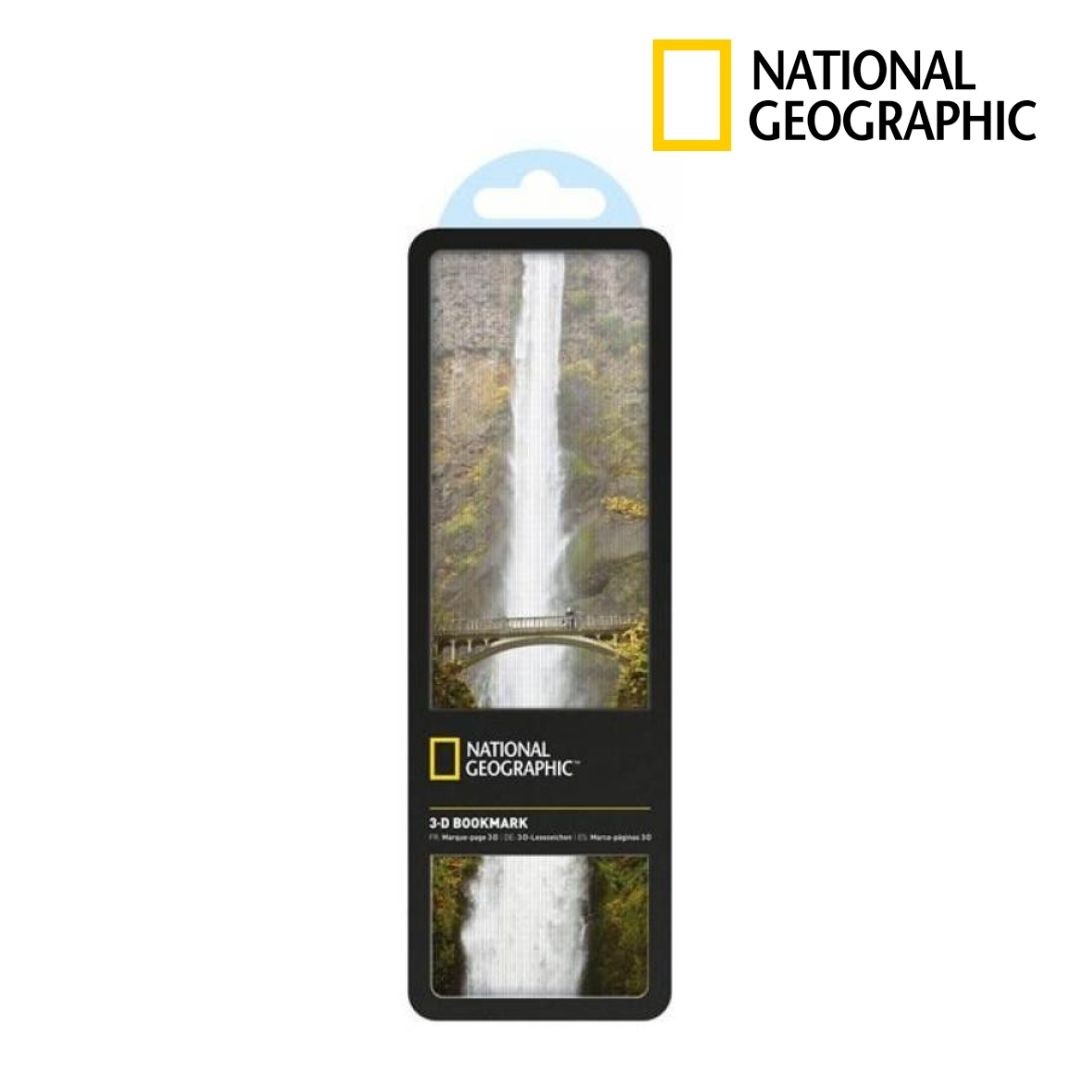 3-D Bookmark - Multnomah Falls Kitap Ayracı