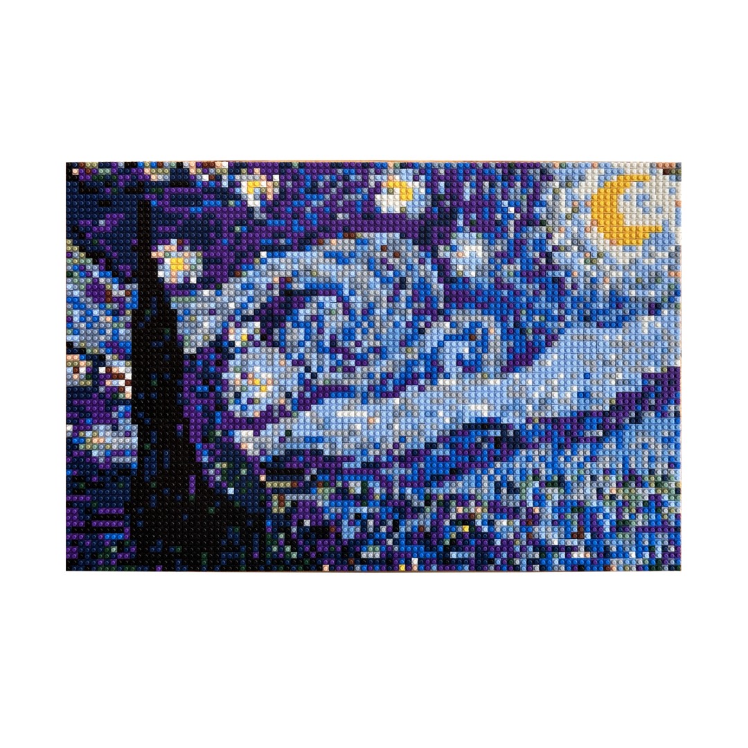 Yıldızlı Gece 6144 Parça 3D Minyatür Puzzle