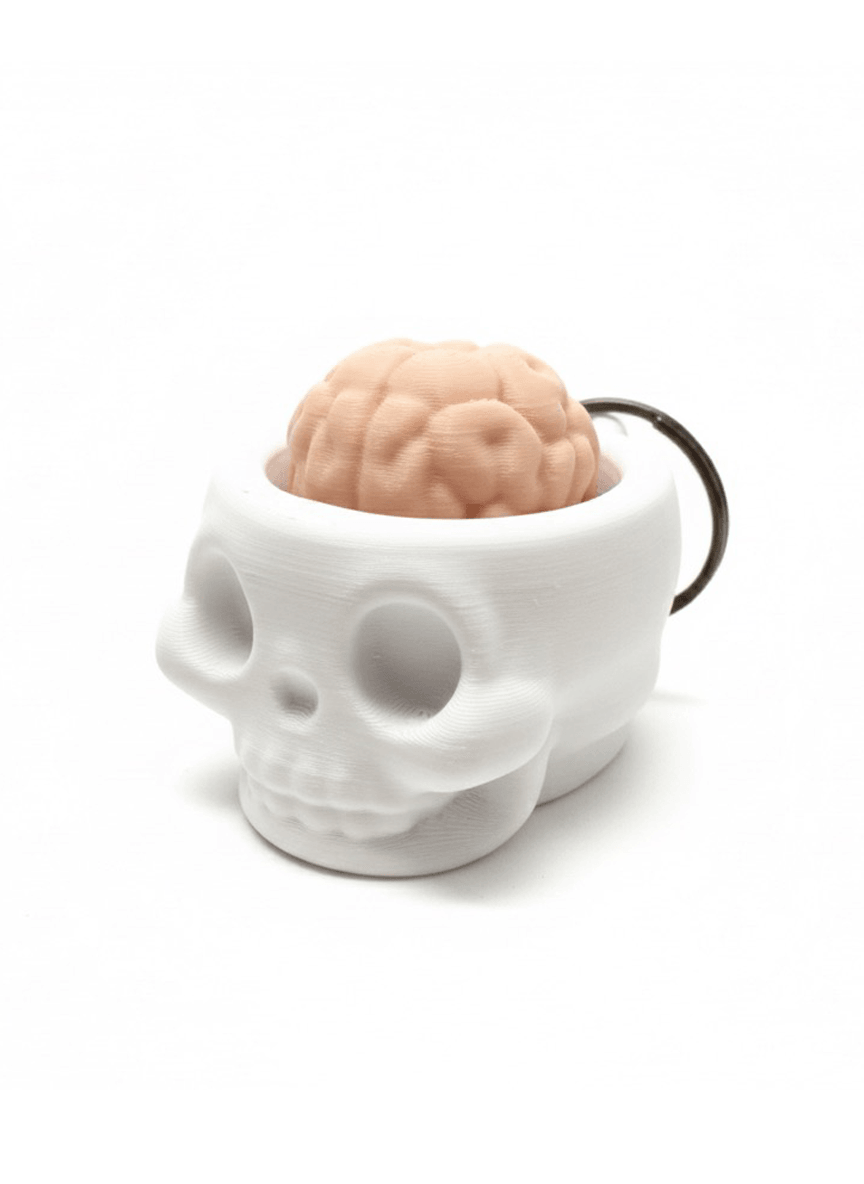 Skull Clicker Fidget Anahtarlık