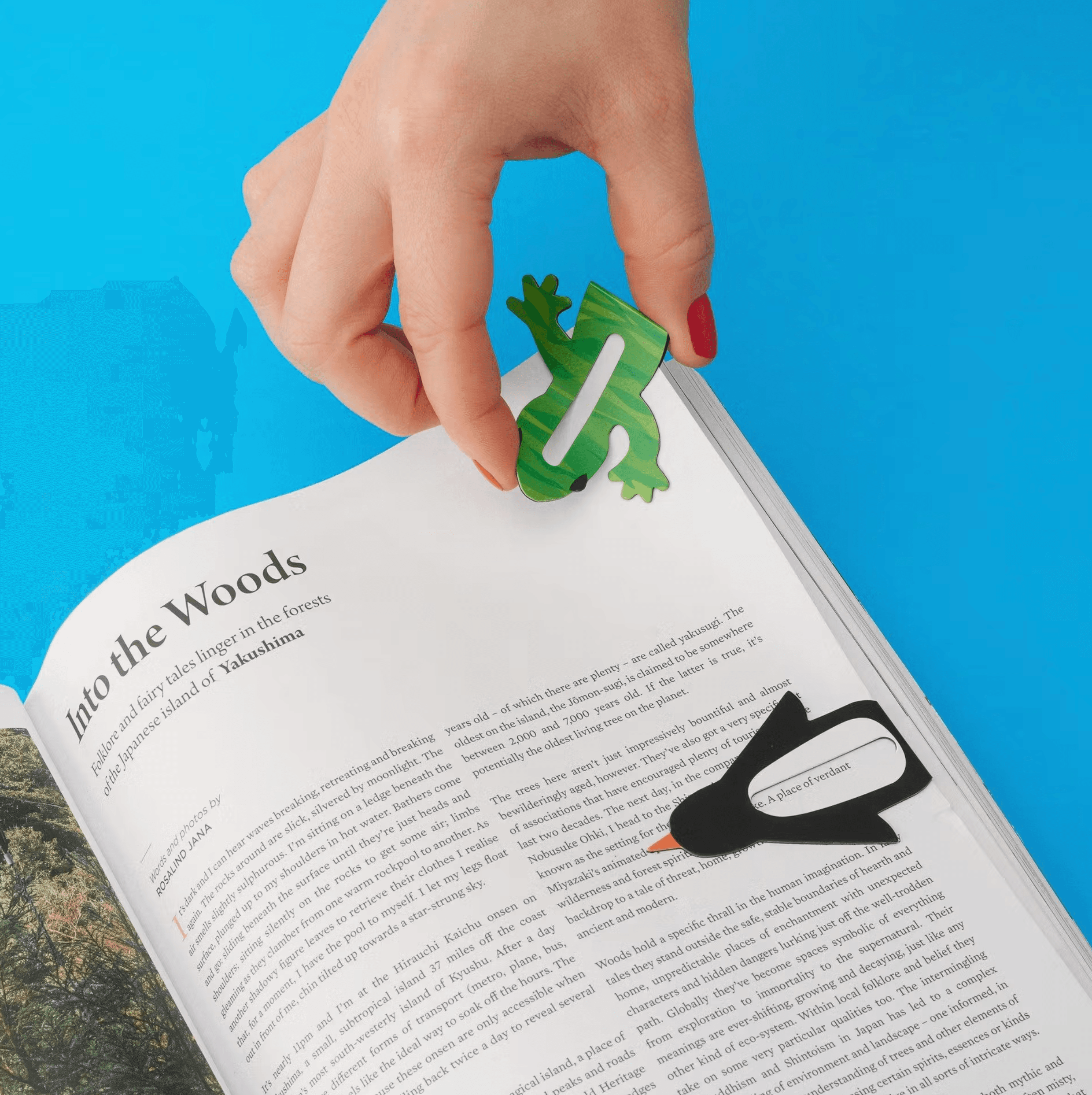 Linemarkers Critters  Kitap Ayracı