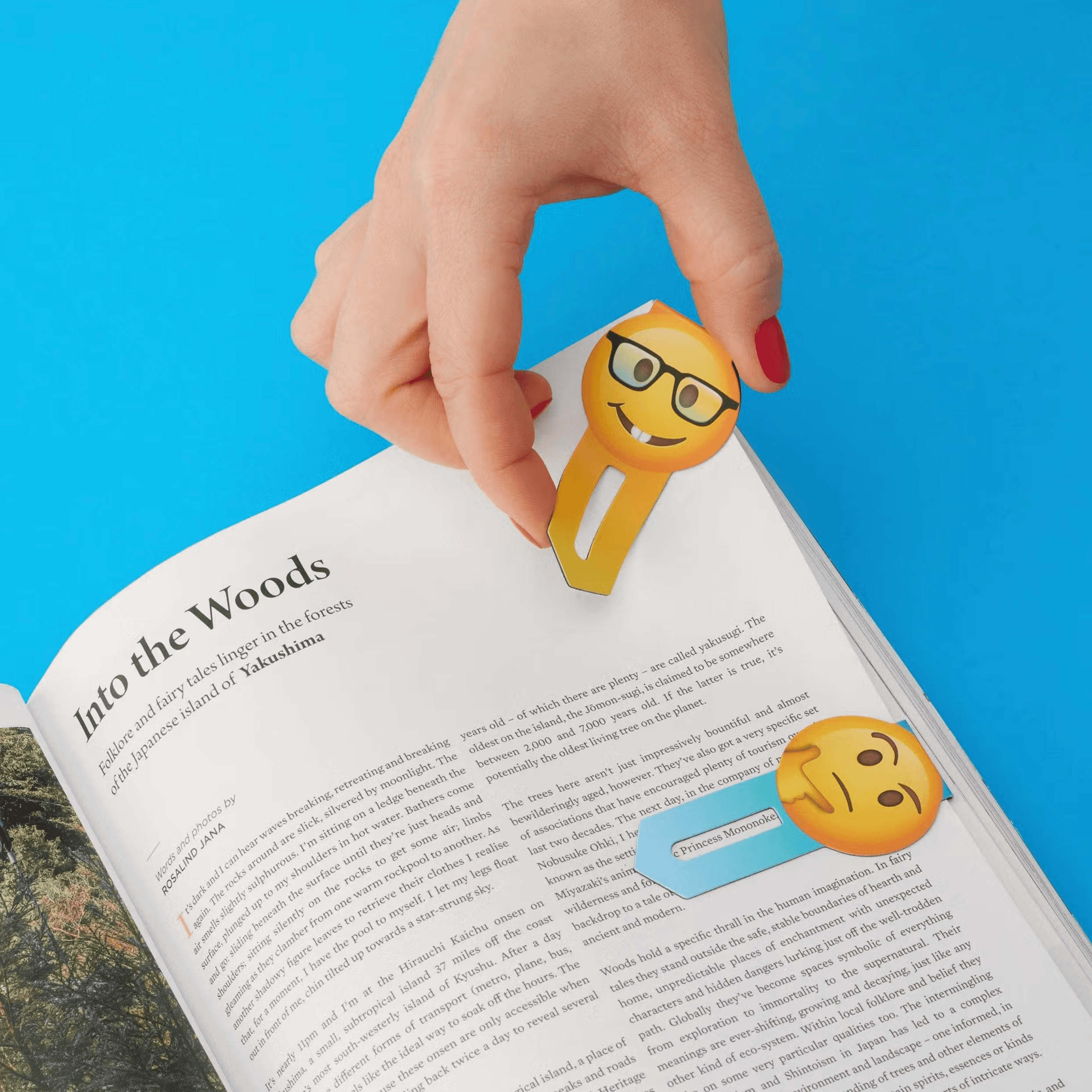 Linemarkers Thoughtful & Nerdy Kitap Ayracı