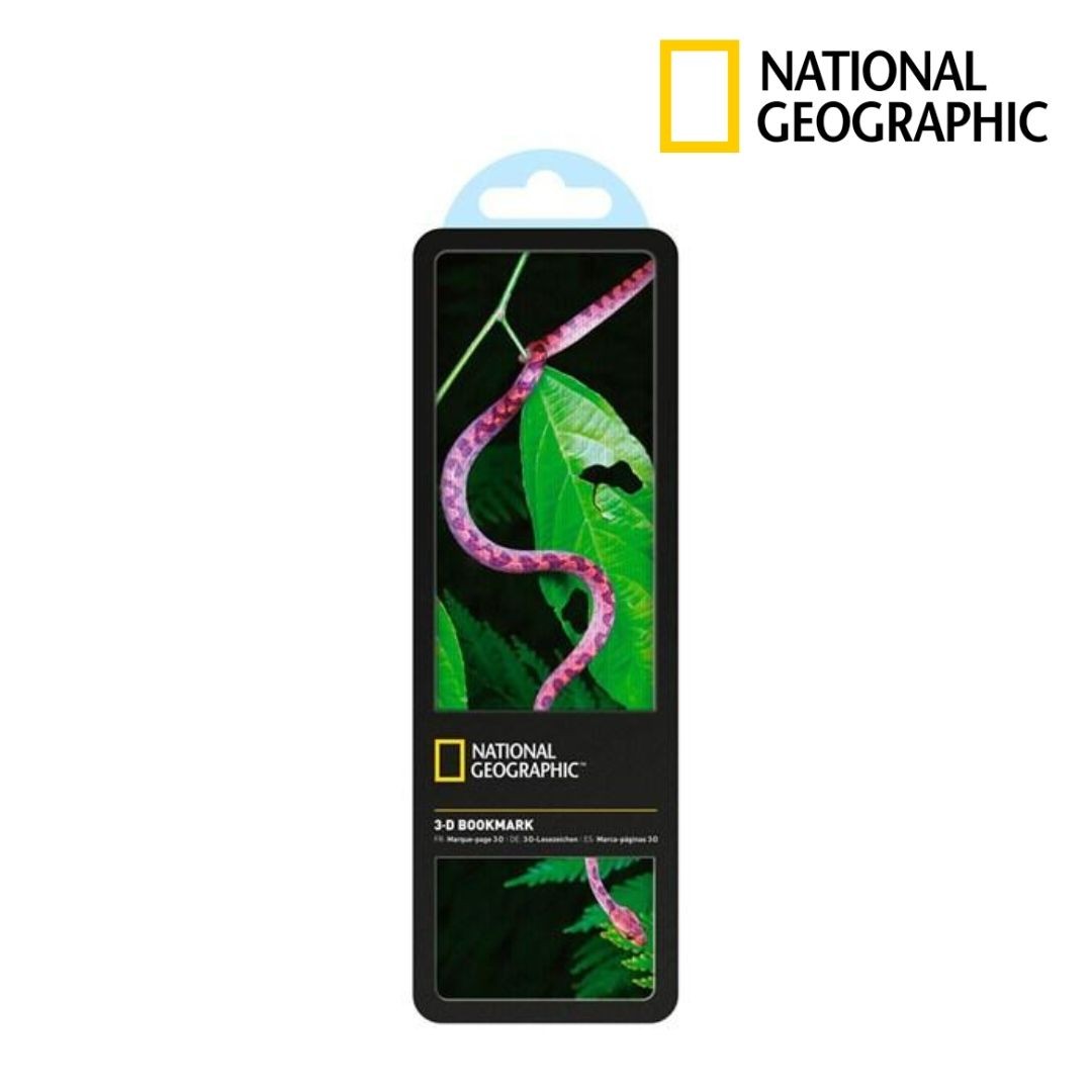 3-D Bookmark - Cat-eyed Snake Kitap Ayracı