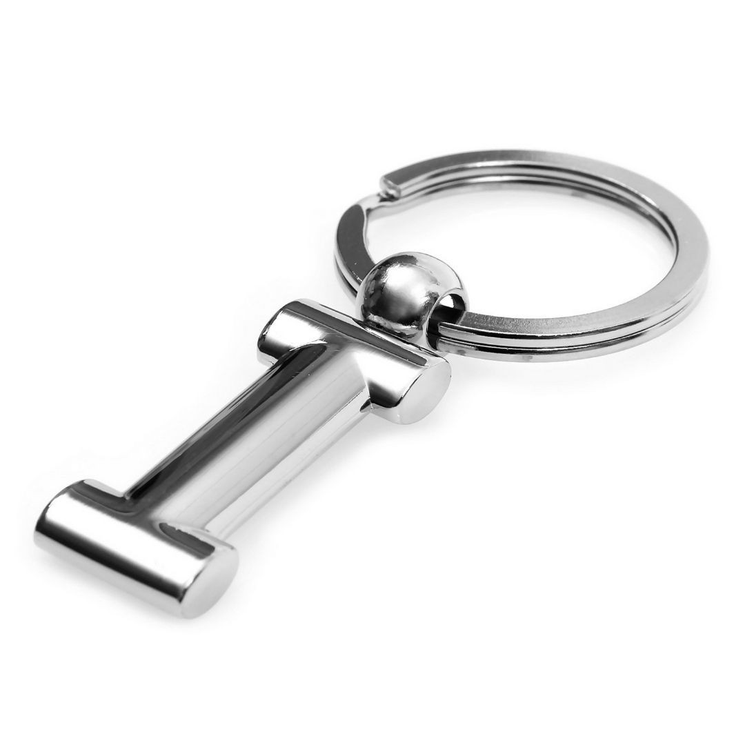 Metal Harf Anahtarlık P Harfi