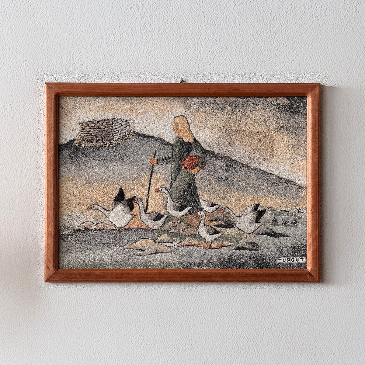 Sarıkız Efsanesi Kum Tablo