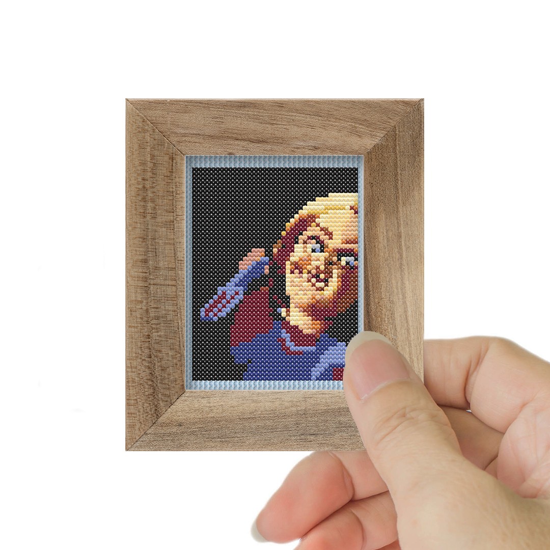 Chucky DMC Muline Çerçevesiz Mini Etamin Kiti