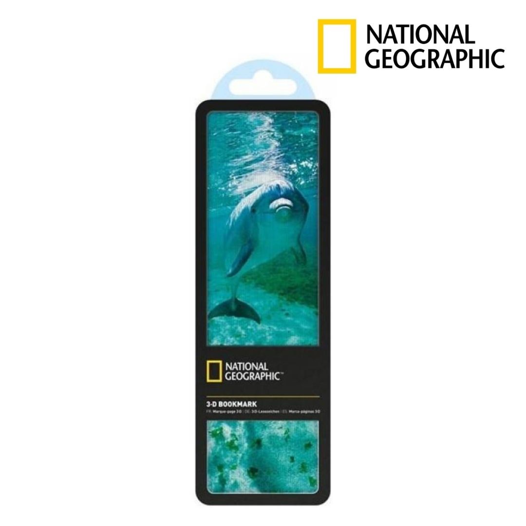 3-D Bookmark - Bottlenosed Dolphin Kitap Ayracı