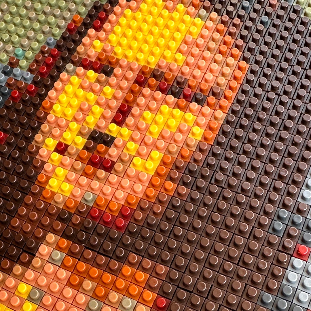 Mona Lisa 4096 Parça 3D Minyatür Puzzle