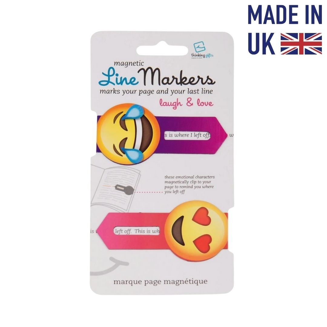 Linemarkers Love & Laugh Kitap Ayracı