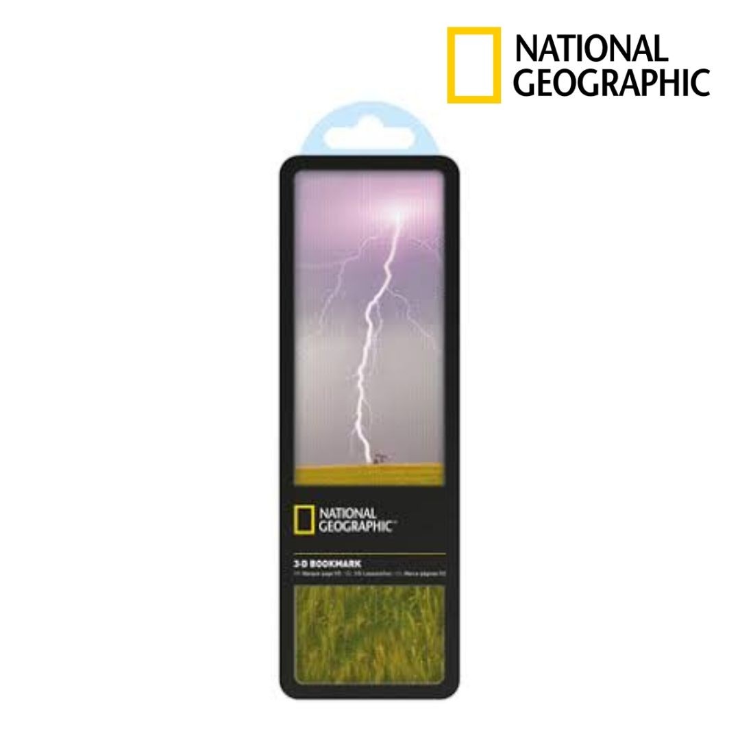 3-D Bookmark - Lightning Bolt Kitap Ayracı