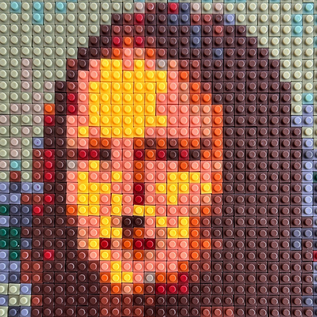 Mona Lisa 4096 Parça 3D Minyatür Puzzle