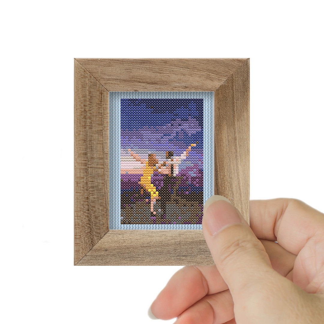 La La Land DMC Muline Çerçevesiz Mini Etamin Kiti