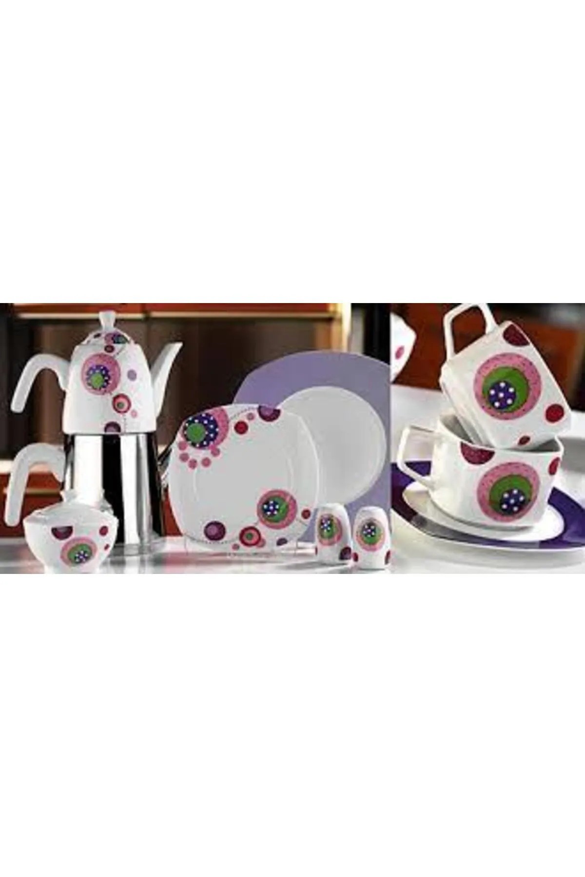 ARYILDIZ Super White Porcelain 42 Parça Kahvaltı Takımı 50004