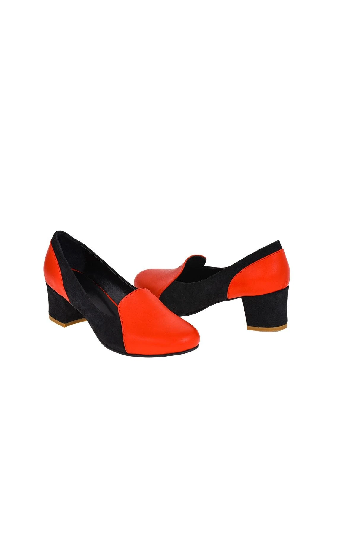 Kadın Beya zHakiki Deri Klasik Topuklu Ayakkabı