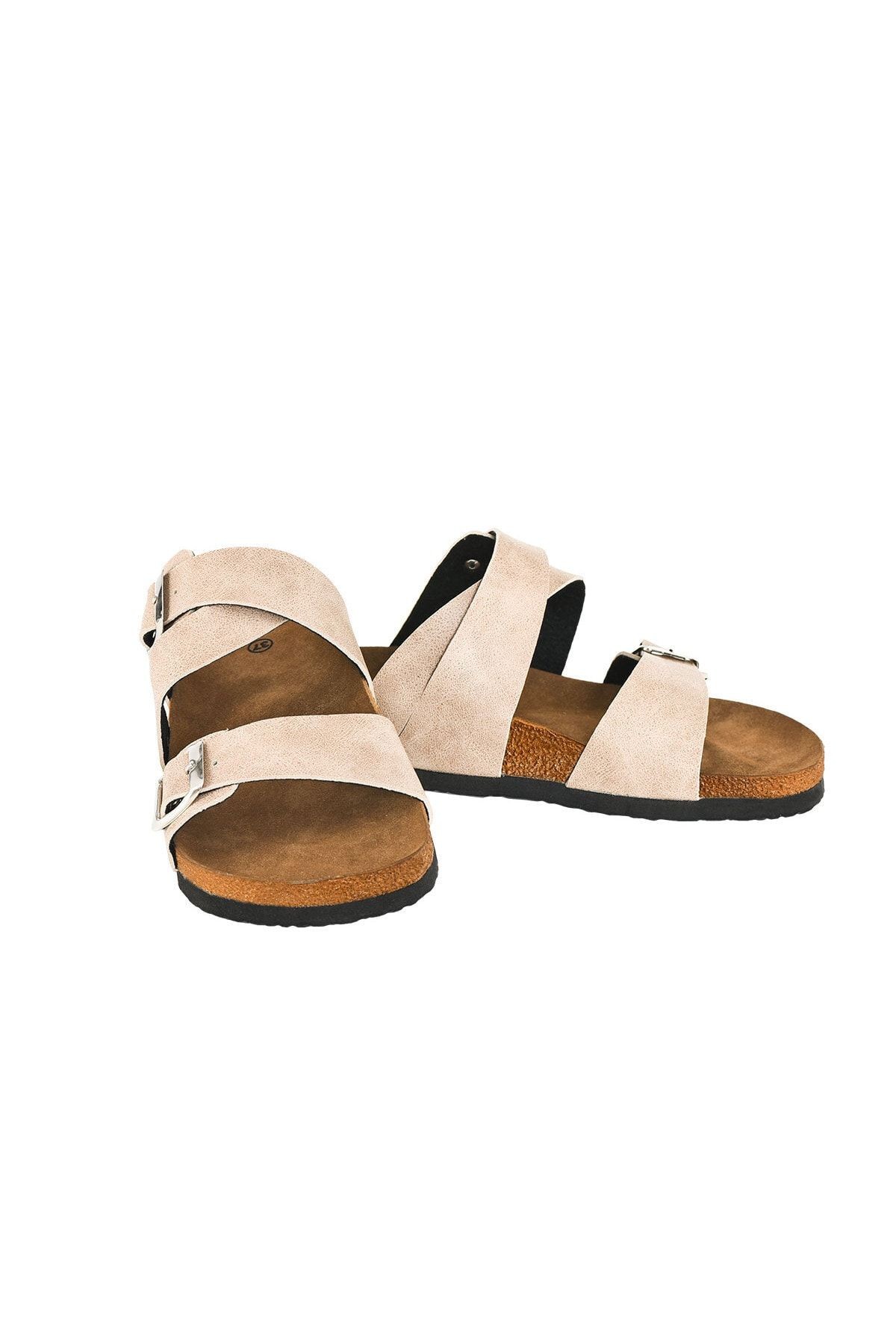 Bej Unisex Terlik