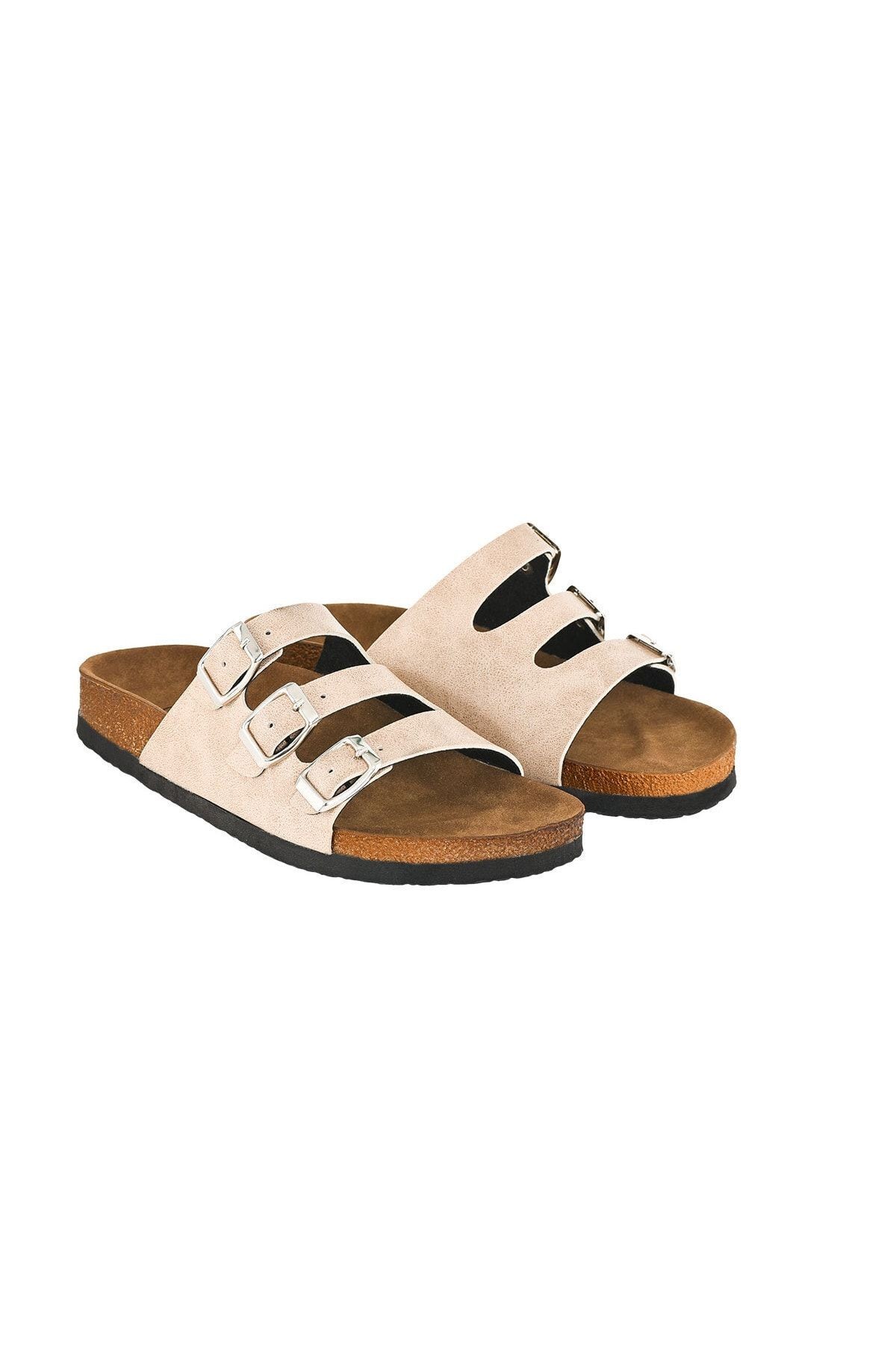 Bej Unisex Terlik