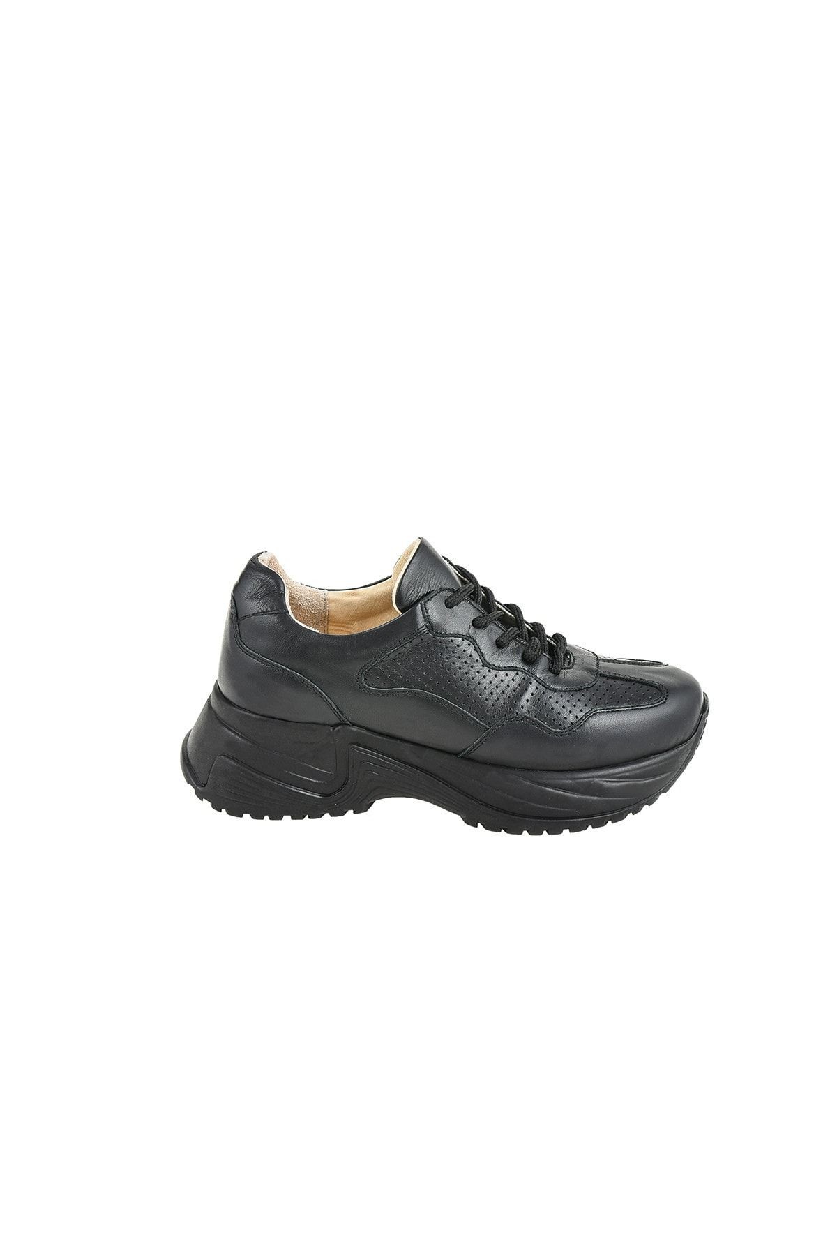 Kadın Beyaz Hakiki Deri Sneaker