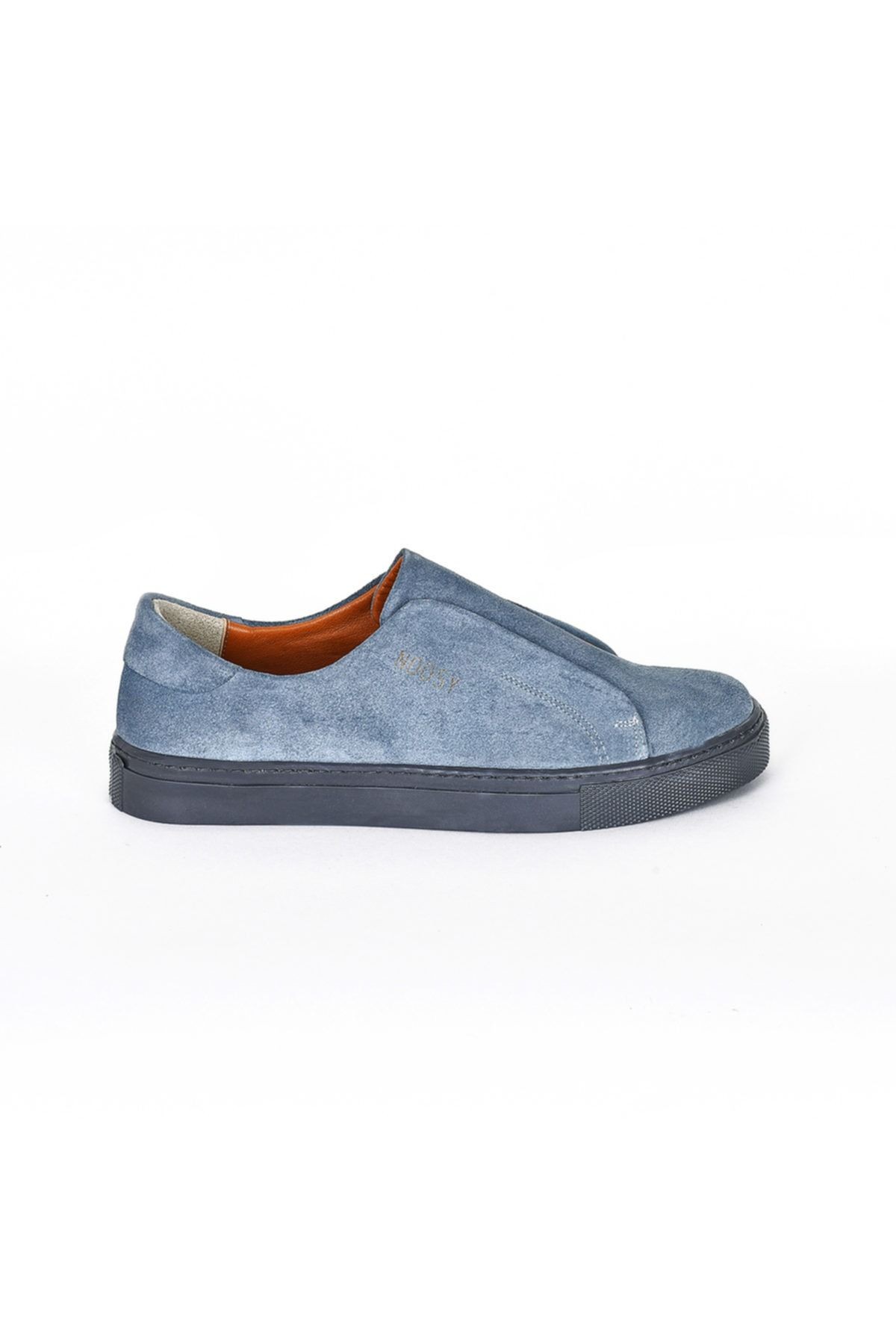 Hakiki Deri Gri Kadın Sneaker