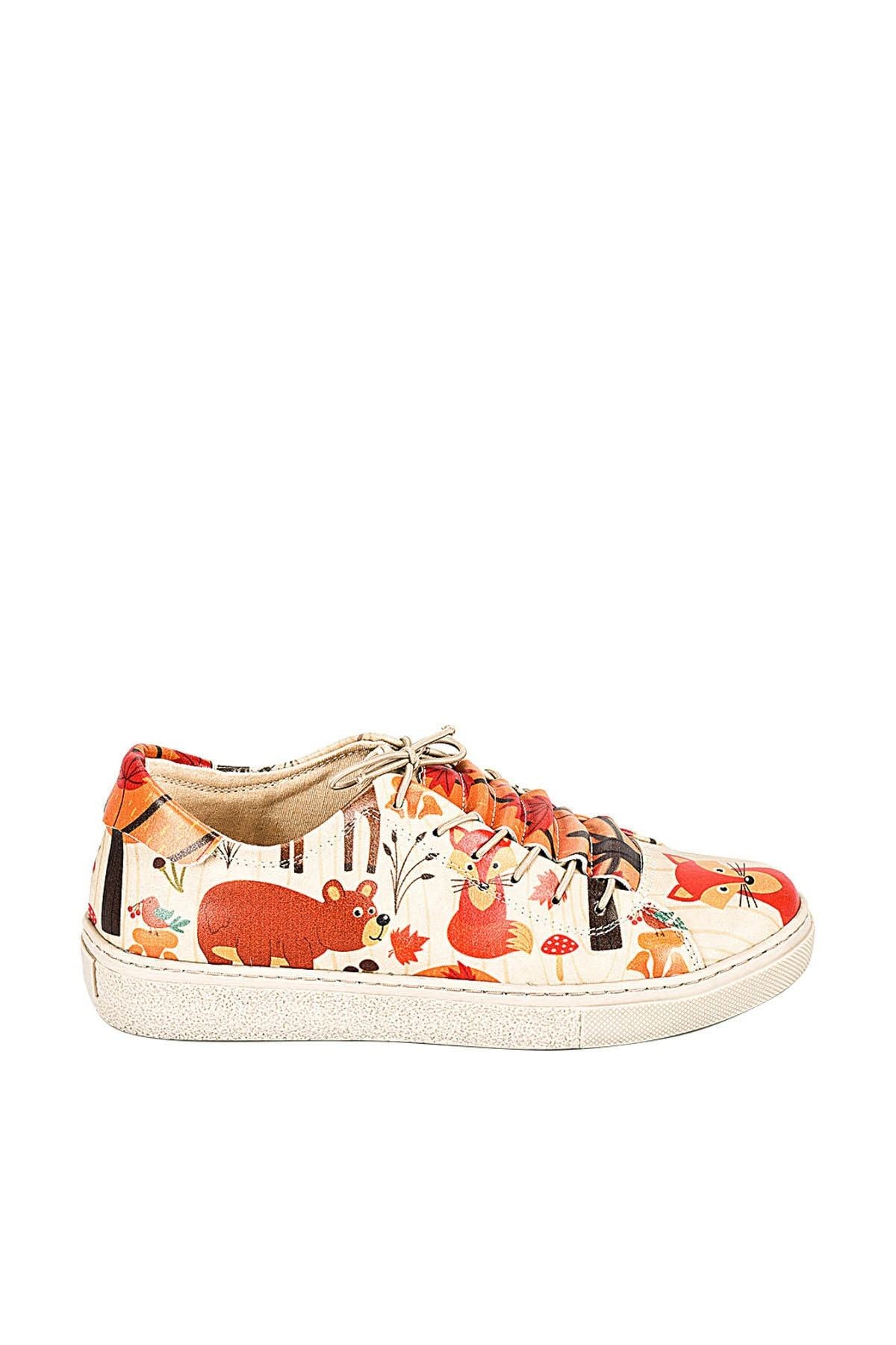 Renkli Kadın Sneaker MDVNS305